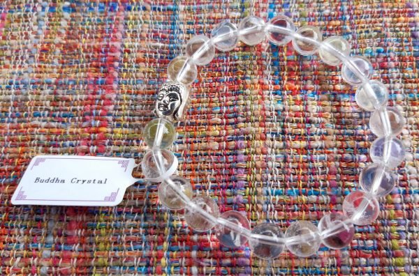 Bracelet Bouddha Cristal de Roche