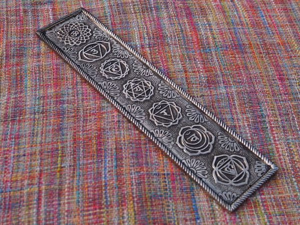 Porte-Encens Métal Argent